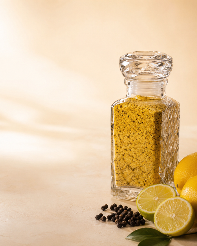 ادویه لیمو فلفل | چاشنی خوشعطر برای مرغ، ماهی و غذاهای گریلشده